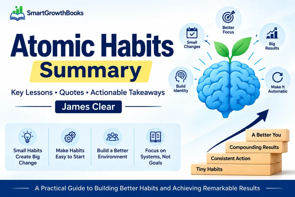 Atomic Habits book summary by James Clear