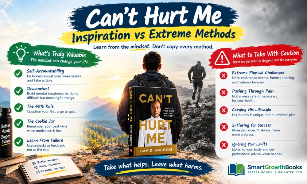Can't Hurt Me inspiration vs extreme methods