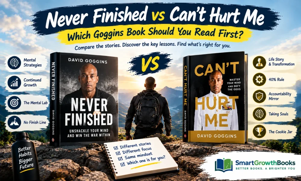 Can't Hurt Me or Never Finished reading guide