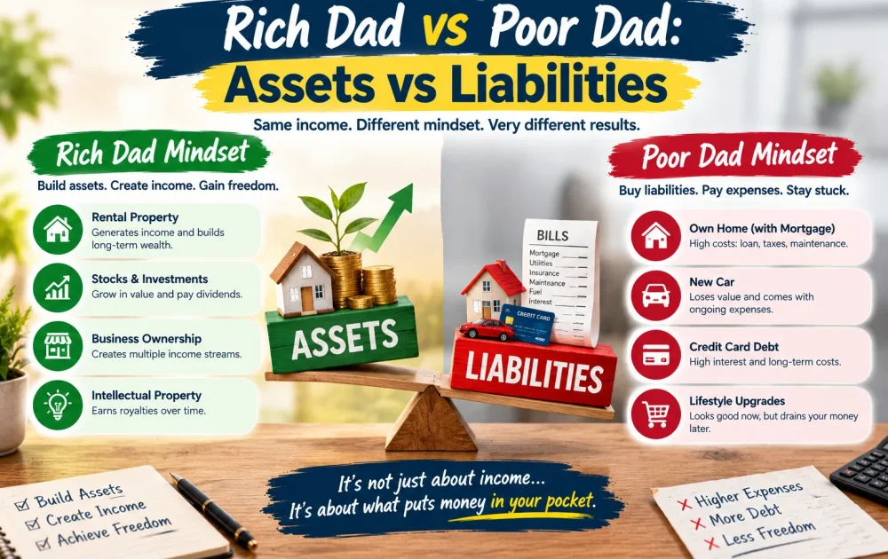 Rich Dad vs Poor Dad: Assets vs Liabilities