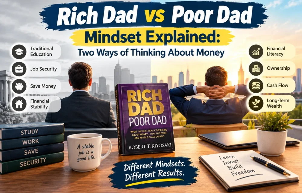 Rich Dad vs Poor Dad mindset explained