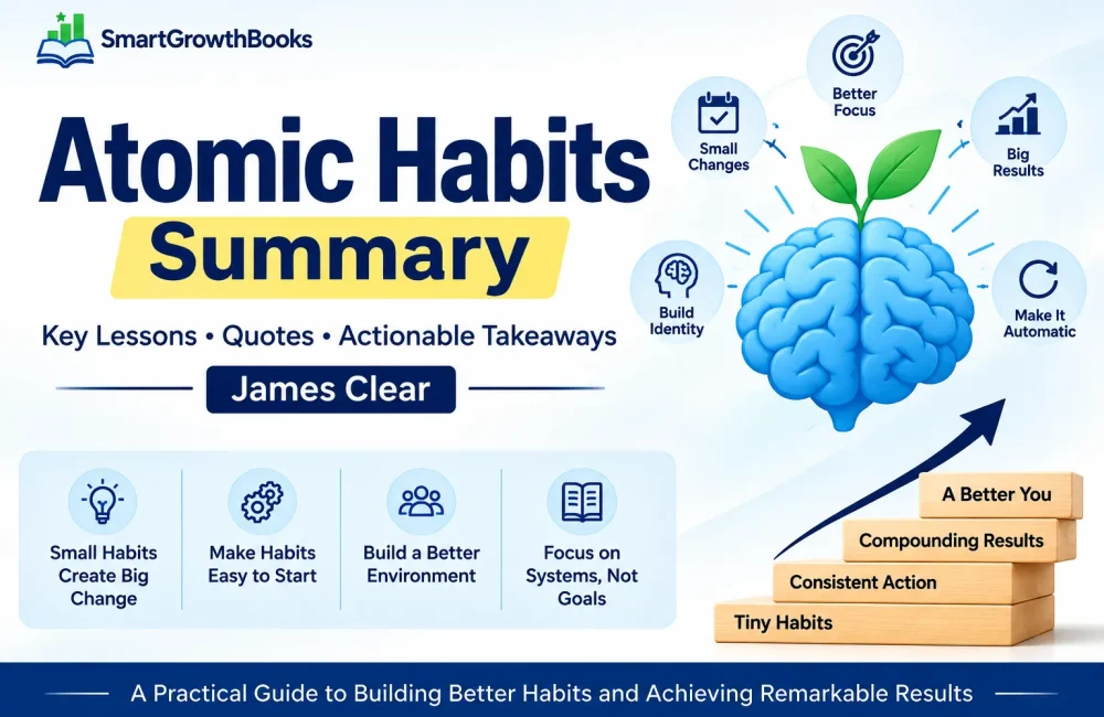 Atomic Habits book summary by James Clear