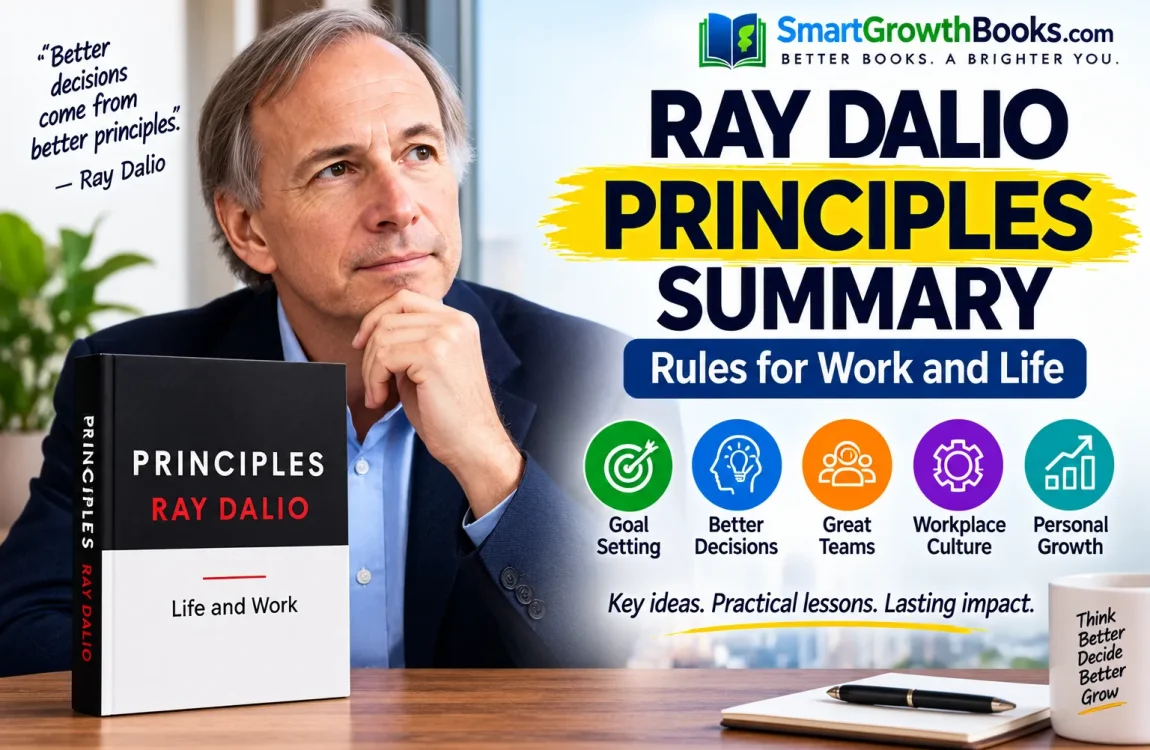 Principles: Life and Work by Ray Dalio book cover