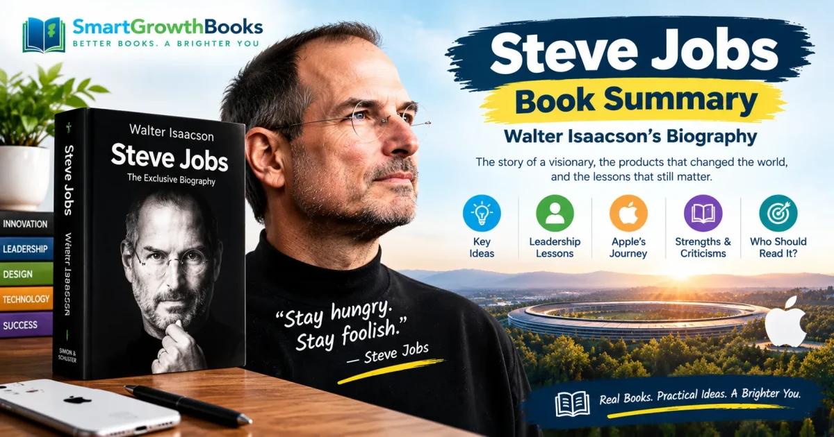 Steve Jobs book summary and Walter Isaacson biography