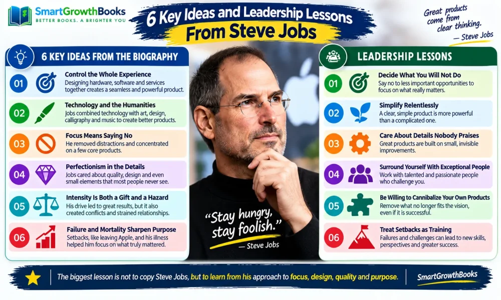 6 Key Ideas and Leadership Lessons From Steve Jobs